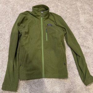 Patagonia Men’s Olive Textured Micro D Full Zip